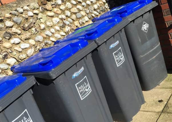 Adur and Worthing councils recycling bins