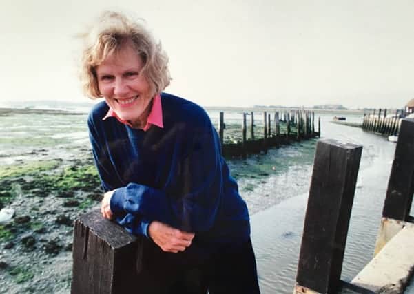 Denise St Aubyn Hubbard in Bosham, where she lived for nearly 60 years