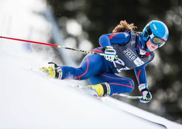Yasmin Cooper in action in Lillehammer