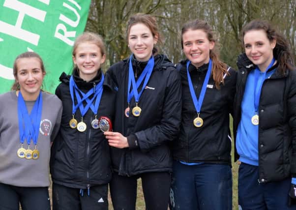 Chi Runners' under-20 and under-17 women at Hickstead / Picture by Sara Ellis