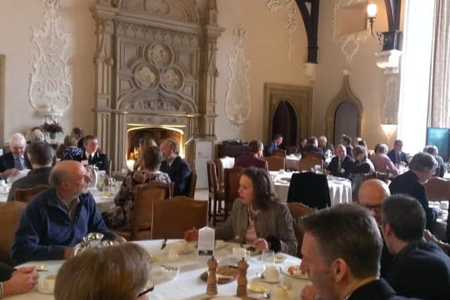 West Sussex Prayer Breakfast 2016 was the second to be held at Wiston House near Steyning. It was attended by representative of the councils, fire service and police, charities and community groups - picture by Anna Coe