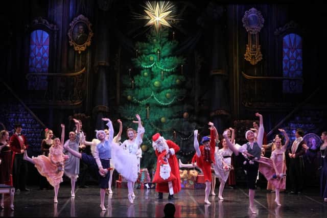 Sophie Reid performing in The Nutcracker with the Moscow City Ballet