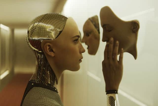 Paul Norris worked with the special effects team on Ex Machina
