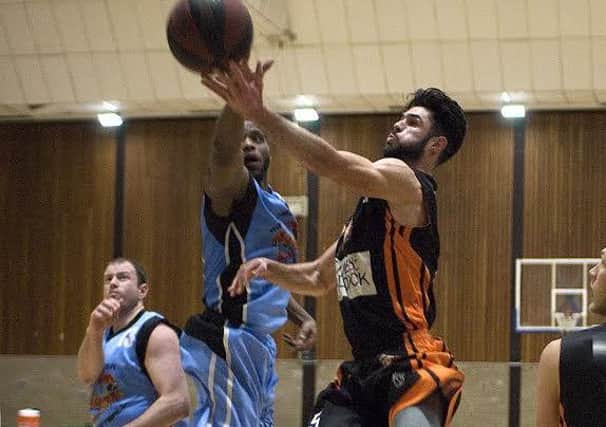 Tom Ward in action against Manchester Magic on Saturday