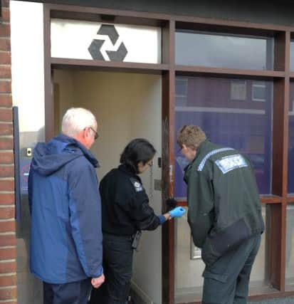 Armed robbery at NatWest bank in Hampden area, Eastbourne (Photo by Jon Rigby) SUS-160224-153030008