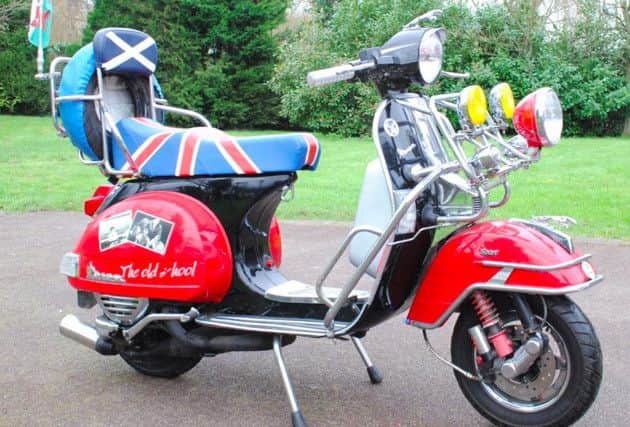 The 1988 Vespa signed by The Modfather