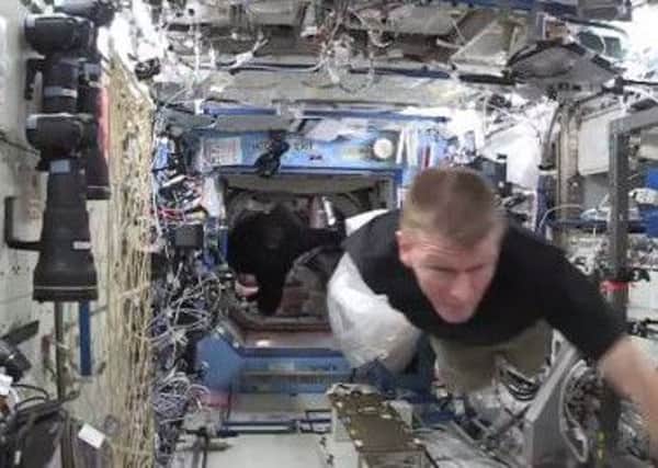 The chase is on for Tim Peake
