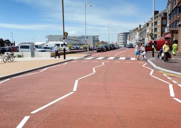 The seafront has undergone a period of regeneration including work on Marina last summer