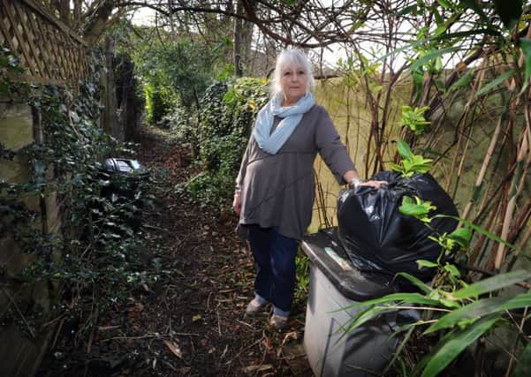 Lesley Taylor is fed up with the council's 'diabolical' bin collection service