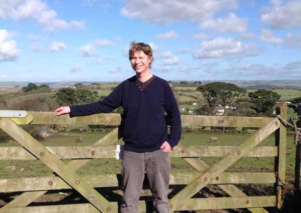 Historian Nick Arnold at the site he claims is where the crucial sequel to the Battle of Hastings took place
