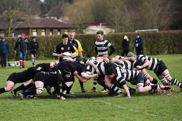 Action from Burgess Hill's 30-17 win over Pulborough. Picture by Steve Blanthorn pxBDwwGCAi_Ho-7G3-Pb