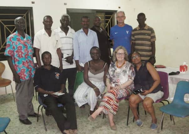 Hastings Sierra Leone Friendship Link meet with members of Village committees in Sierra Leone SUS-160803-090417001