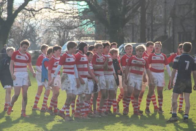 Hursts U14A Rugby team became the third Hurst team to book their place in a Sussex Rugby Cup Final