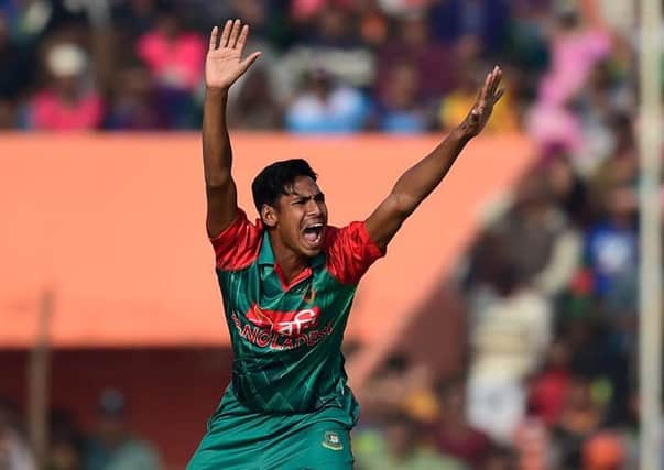 Mustafizur Rahman is set to play in both white-ball formats for Sussex Sharks in 2016 (Photo: Getty Images)