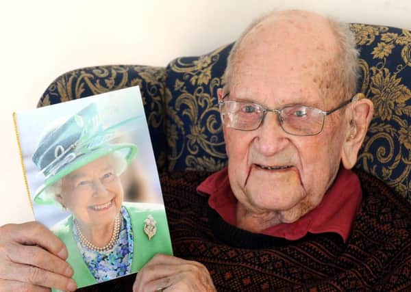 Norman Sayers has celebrated his 100th birthday                                                                     ks16000585-1