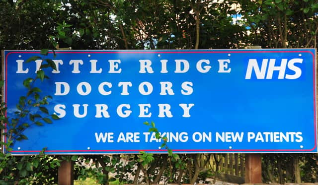 23/7/14- Little Ridge Surgery, St Leonards is one of the GP surgeries which has cut its opening hours