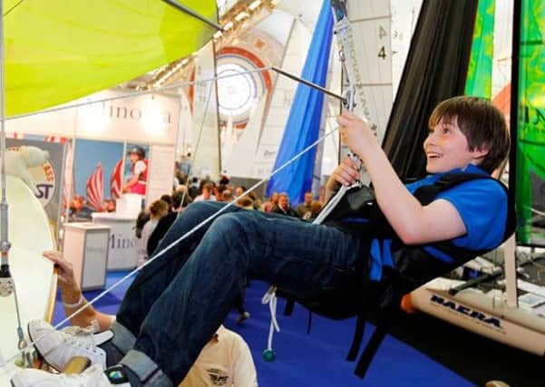 There's fun to be had at the RYA Dinghy Show