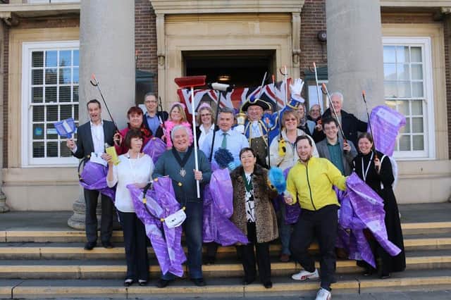 Worthing 'Clean for the Queen' event