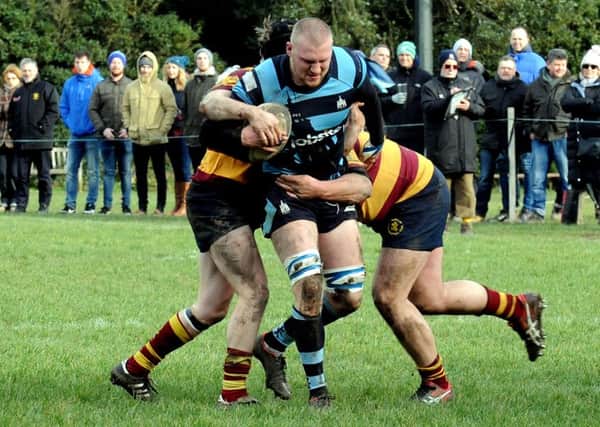 Don Farmer on the offensive for Chichester against Westcliff / Picture by Kate Shemilt
