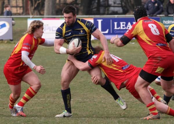 Finlay Coxon-Smith touched down for Raiders in their defeat at Chinnor on Saturday