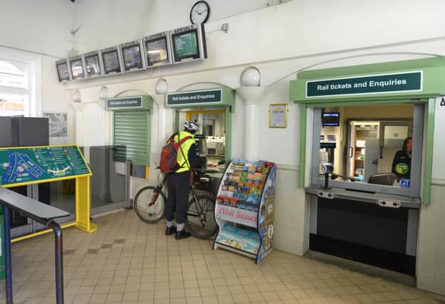 Lewes Train Station ticket office closure SUS-160402-090632008