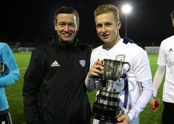 Loxwood under-18s Dennis Probee Youth Cup Mark and Sam Beard