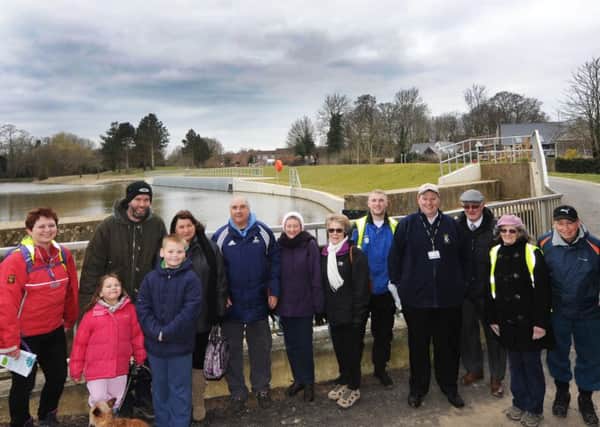 Fun at the reopening of Ifield Mill Pond after major renovation by Crawley Borough Council - picture submitted by Crawley Borough Council