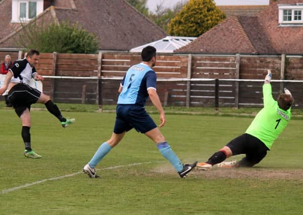 Rob Wimble was on target for Pagham / Picture by Roger Smith
