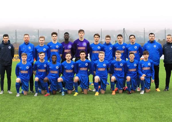 Sussex County FA under-18 representative side