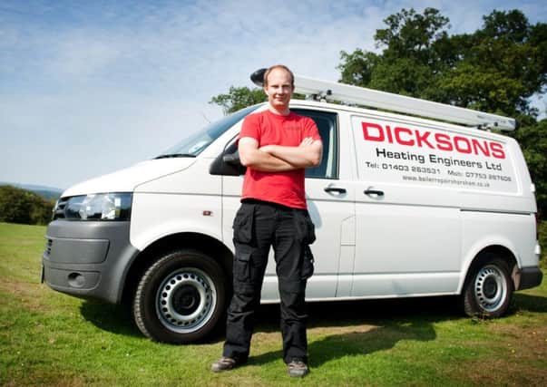 Ian Dickson, of Dickson Heating Engineers