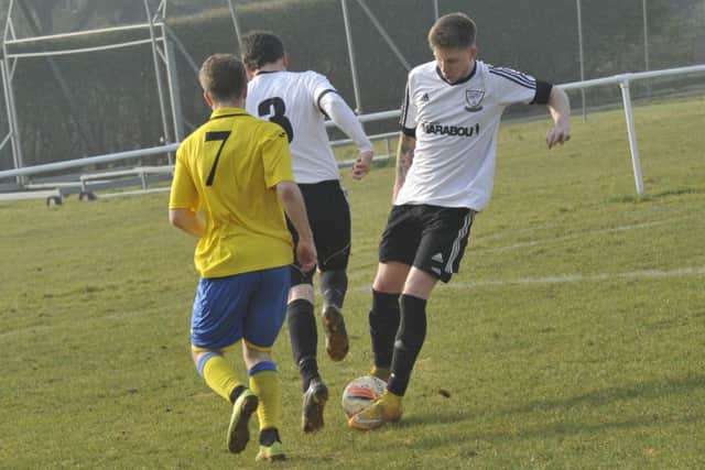 Bexhill United duo Craig Ottley and Corey Wheeler (SUS-161203-221411002)