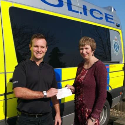 Chichester Police has donated Â£500 to the Chichester District Foodbank