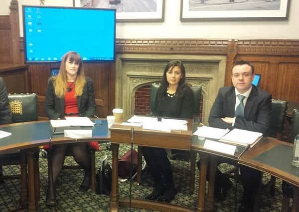 Nus Ghani, MP for Wealden, has set up a cross-party parliamentary inquiry, (second from right) with Kit Malthouse MP, Kelly Tolhurst MP,  and Stephen McPartland MP (photo submitted). SUS-160314-172546001