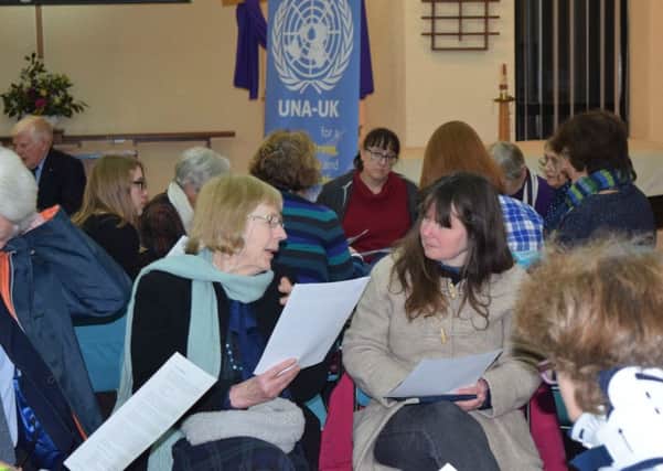 The Local Action for Global Change workshop in Chichester