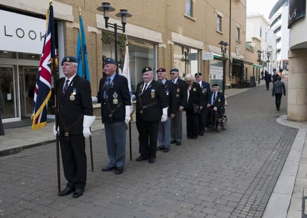 Darkest Day service, Hastings town centre 11/3/16. Photo by Frank Copper. SUS-160314-072056001