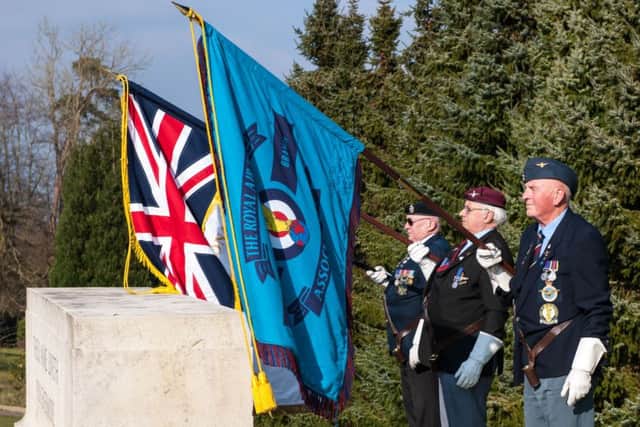 Hastings Cemetery: Commonwealth War Graves Memorial, Sunday 13th March. Photo by Frank Copper. SUS-160314-072303001