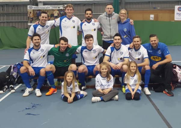 The Sussex Futsal team which won the FA National Futsal League Division Two South title