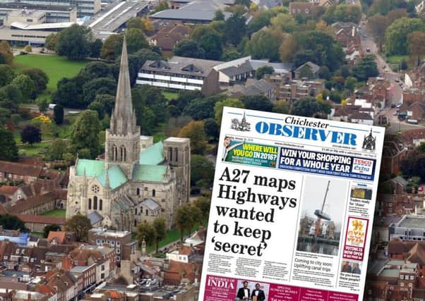 The Chichester Observer has been nominated for a prestigious award
