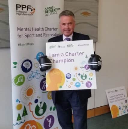 Tim Loughton supports mental health charter for sport and recreation SUS-160321-135228001