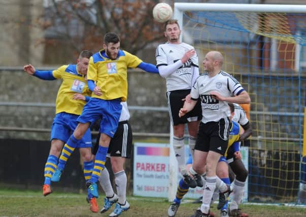 Eastbourne Town V Loxwood 19/3/16 (Photo by Jon Rigby) SUS-160321-103559008