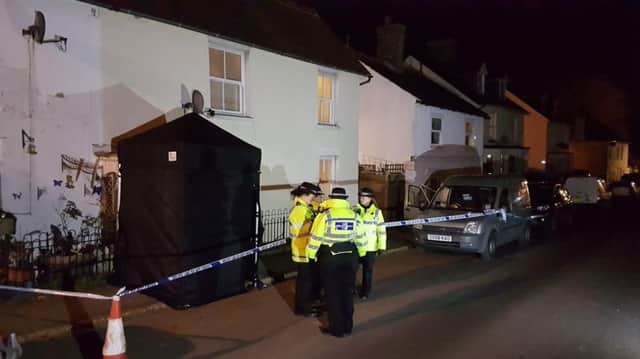 A murder investigation has been launched after a woman's body was found in Herstmonceux. Photo by Eddie Mitchell. SUS-160321-200056001