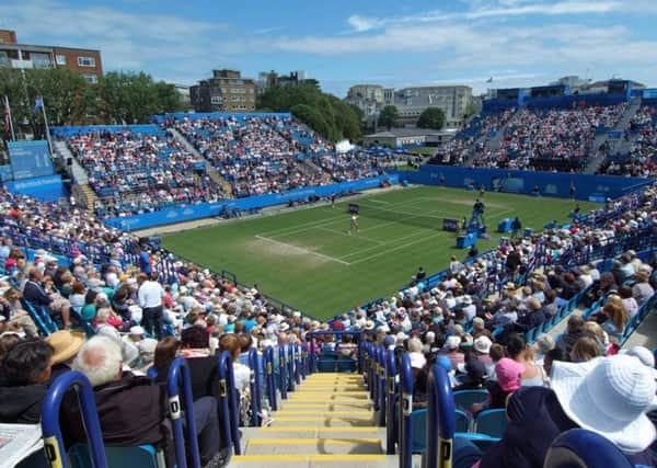 The AEGON Eastbourne Tennis event in 2014