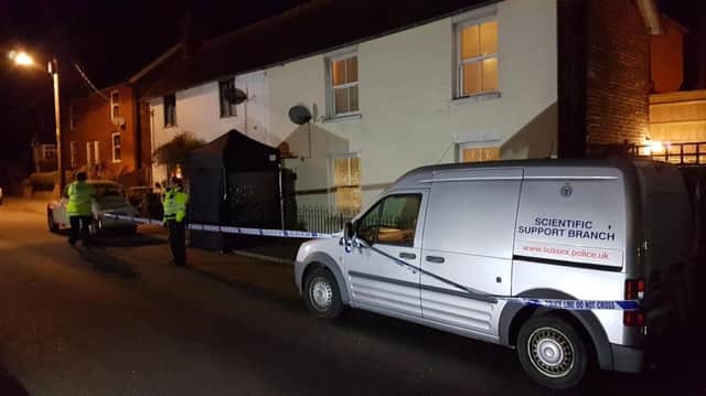 Police have launched a murder investigation after the discovery of a woman's body in Herstmonceux. Photo by Eddie Mitchell.
