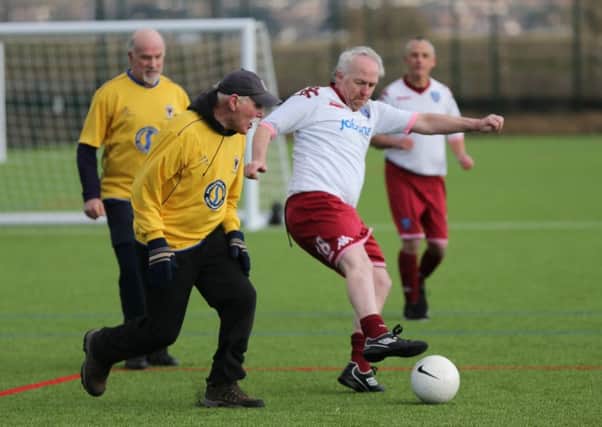 Pompey's walking football club have received a cash boost