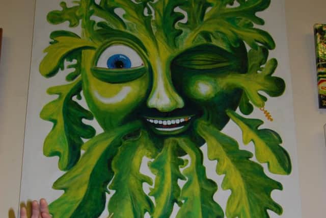 'Green Man' by Shon SUS-160330-140204001