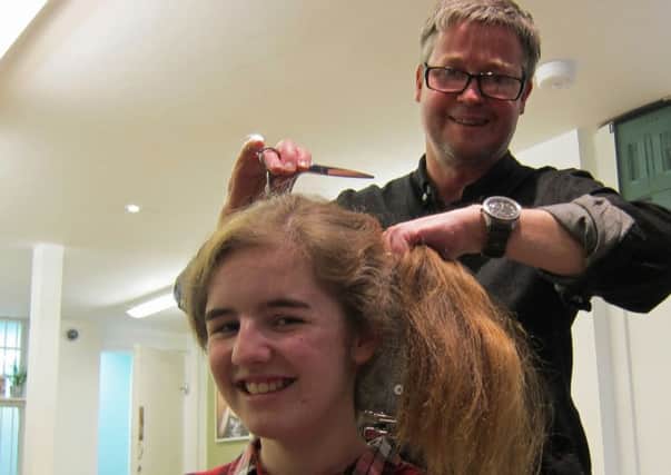 Aldwick teenager Lily Ede has donated her hair to a charity that makes wigs for children with cancer