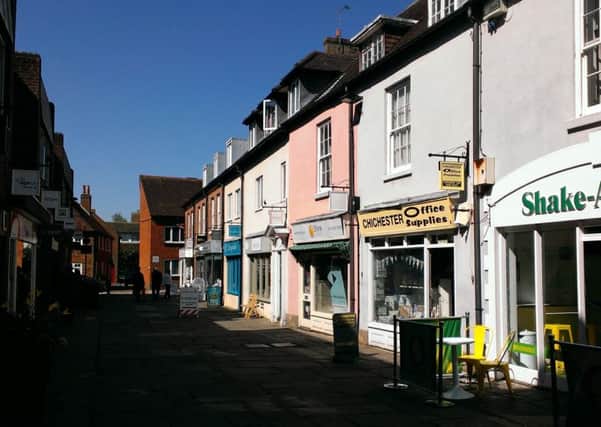 Crane Street, before the project