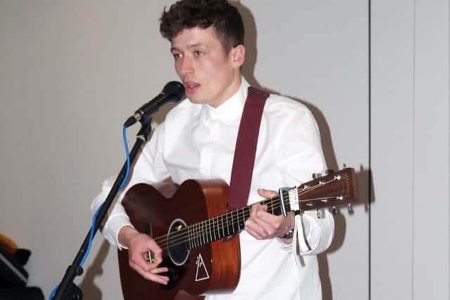 Joe Waller, singer songwriter from Bordon who appeared on X Factor