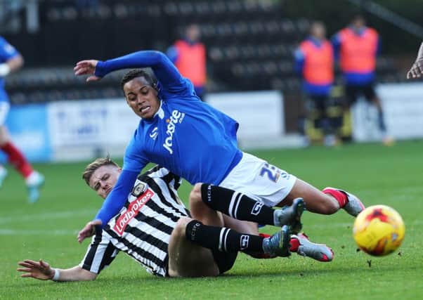 Pompey host Notts County this afternoon. Picture: Joe Pepler