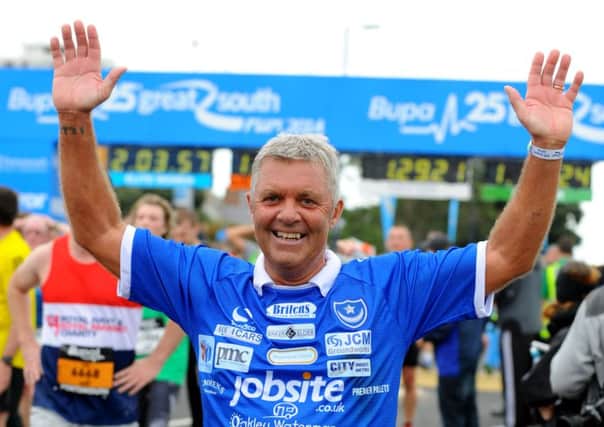 Tony Male will take on his 25th successive Great South Run in October. Picture: Allan Hutchings (143044-379)